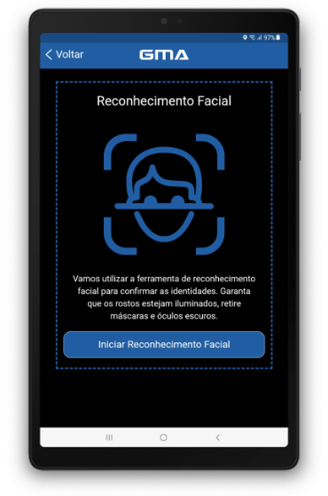 Utilização do Reconhecimento Facial